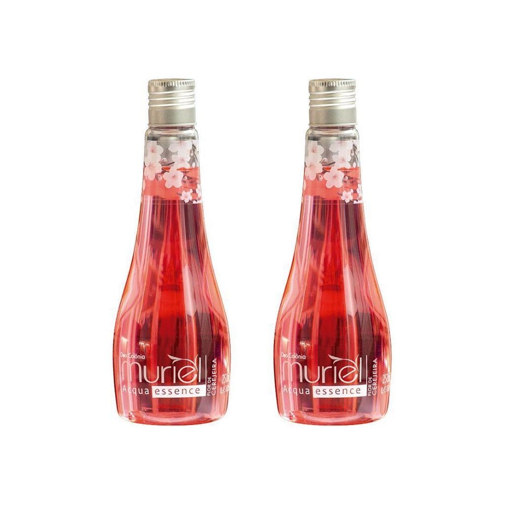 Colonia Muriel Acqua Essence 250Ml Flor De Cerejeira - 2Un
