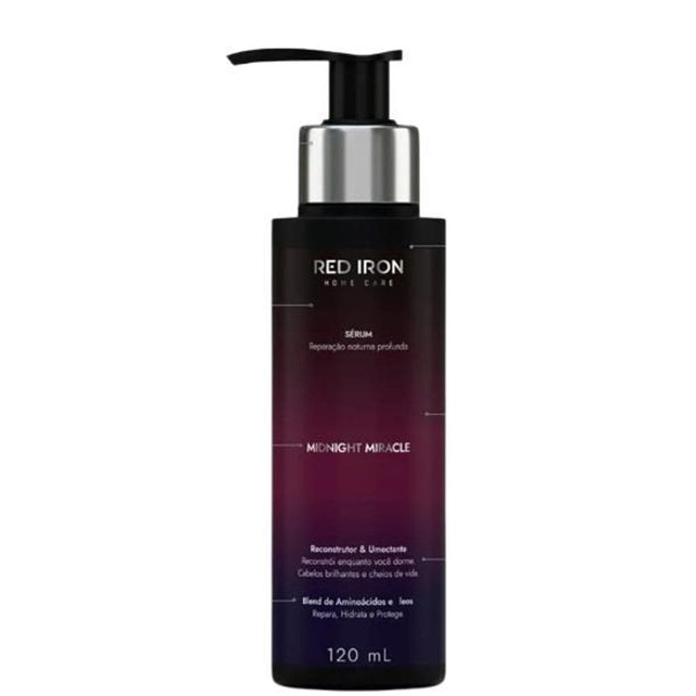 Red Iron Midnight Miracle Serum Recuperacao Noturna 120Ml