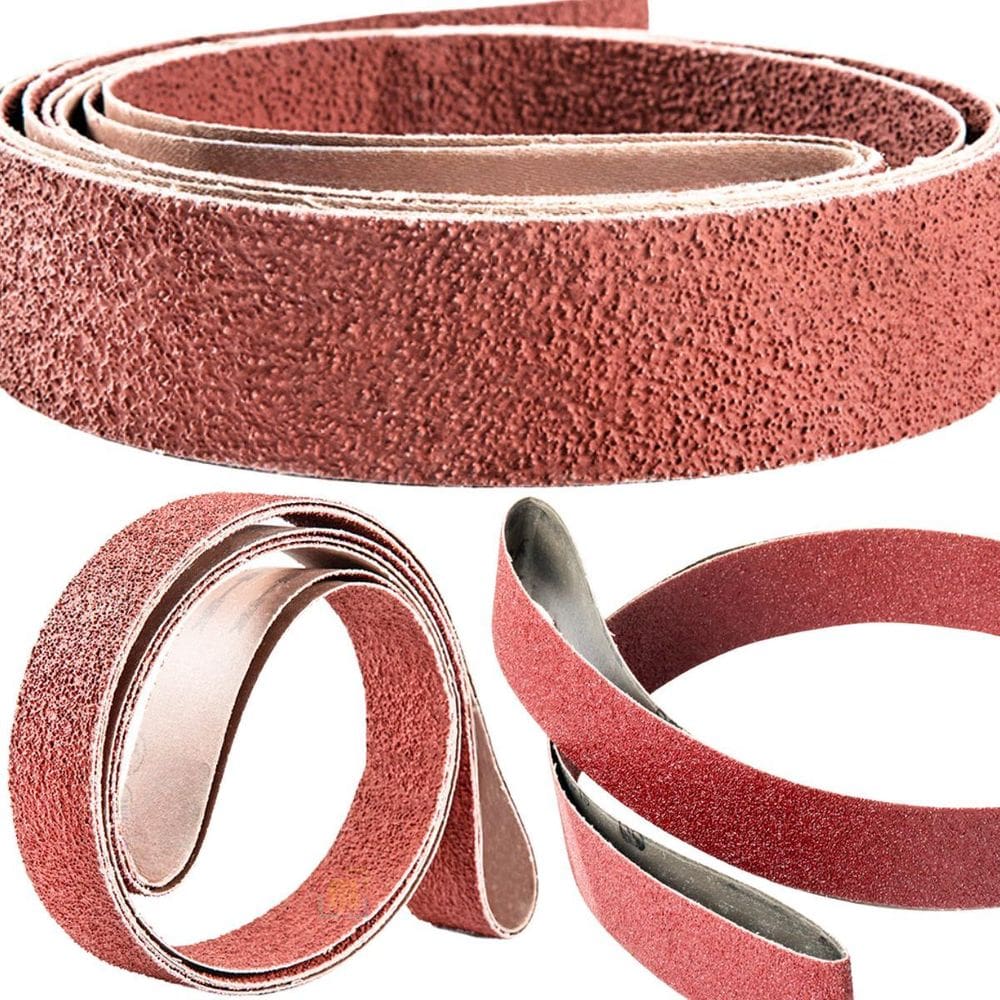 1 X Lixa Cinta Banda 7200X115Mm Costado Tecido Óxido