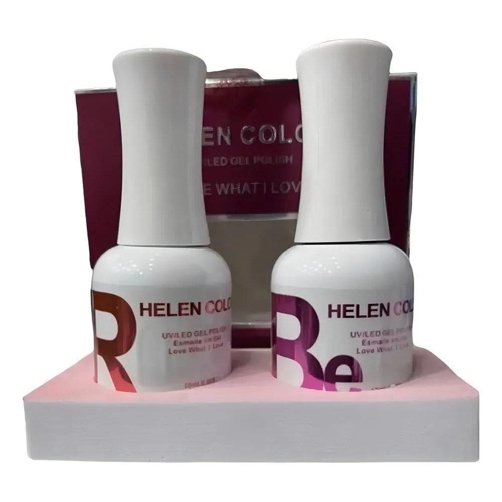 Kit Francesinha Helen Color 18Ml Esmalte Em Gel