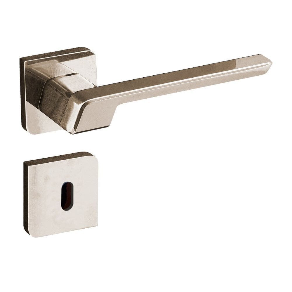 Fechadura Interna Roseta S40mm Latonado Vega Aliança