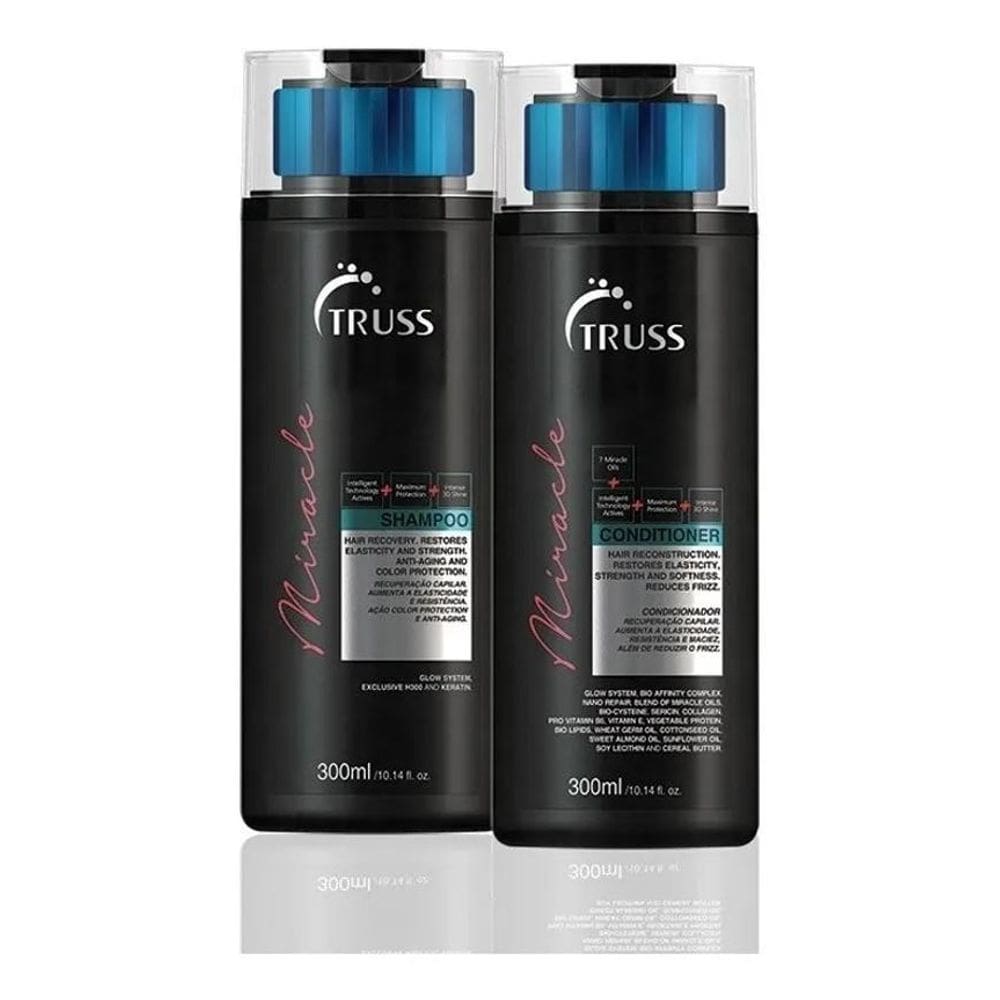 3X Truss Miracle Kit Shampoo + Condicionador 300Ml
