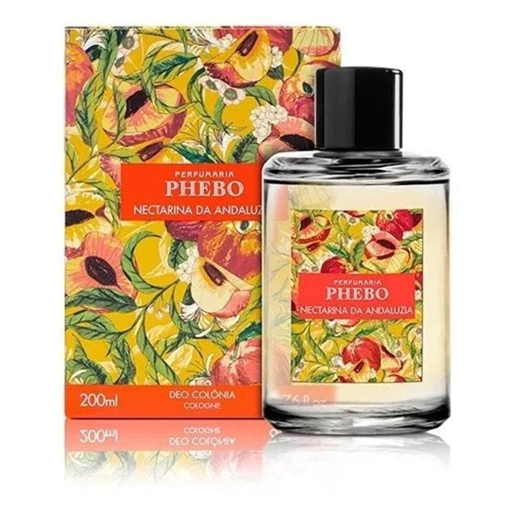 2X Deo Colônia Phebo Nectarina Da Andaluzia 200Ml