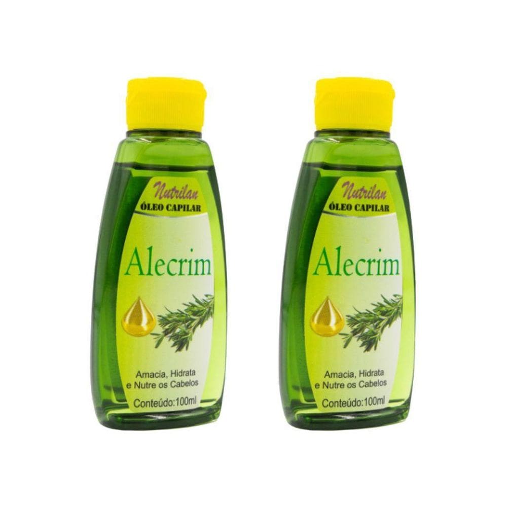 Oleo Capilar Nutrilan 100Ml Alecrim - Kit Com 2Un