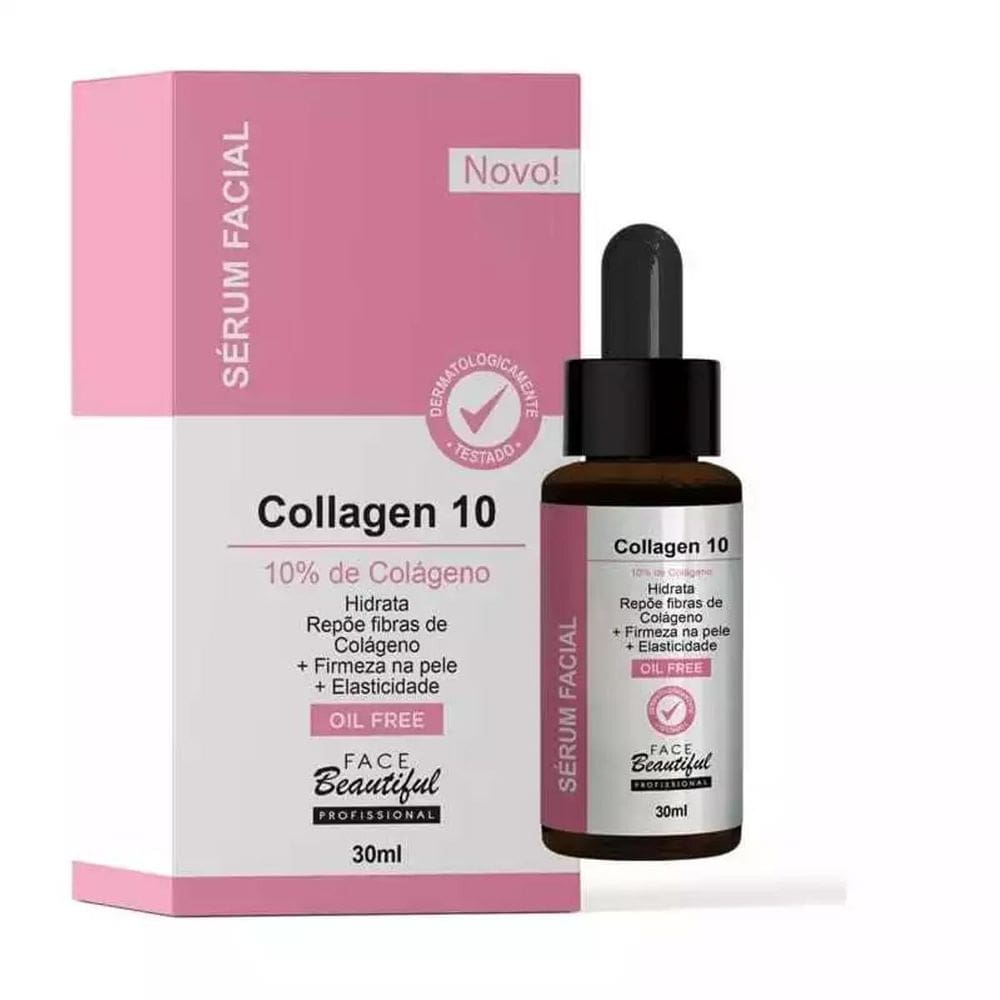 Serum Facial Colageno 10 - Face Beautiful