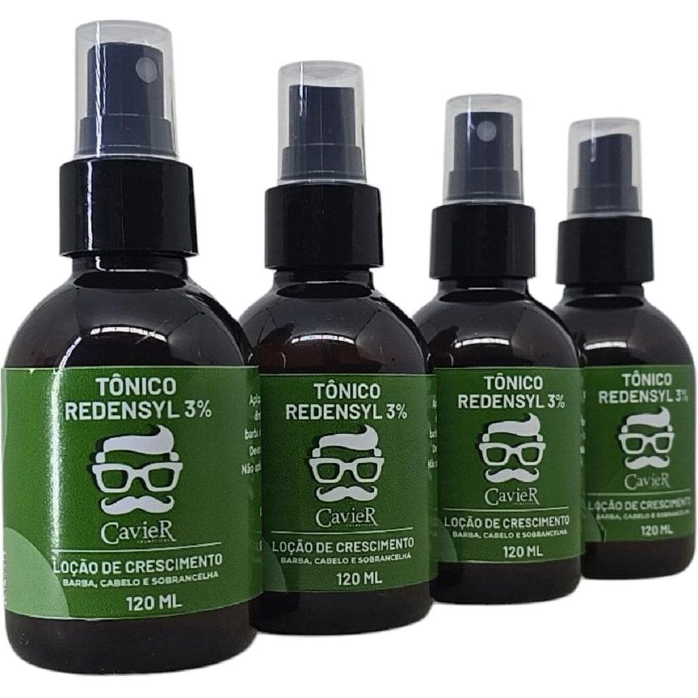 Kit Cavier 4 Tonico Redensyl 120Ml