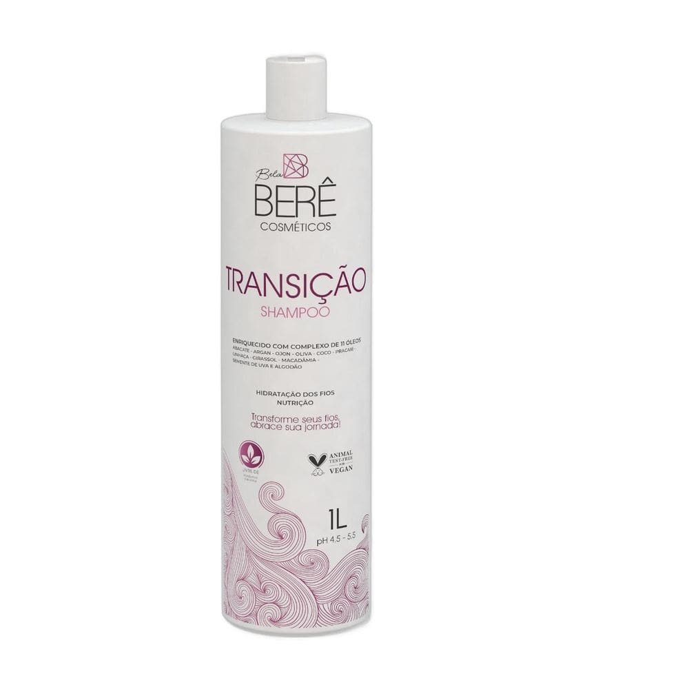 Shampoo Transição Capilar 1L - Bela Bere
