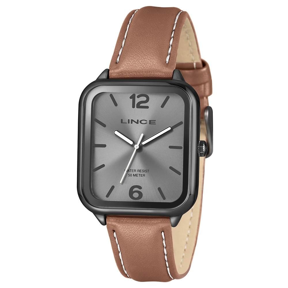 Relógio Lince Masculino Ref: Mqch285l34 G2mx Retangular Grafite