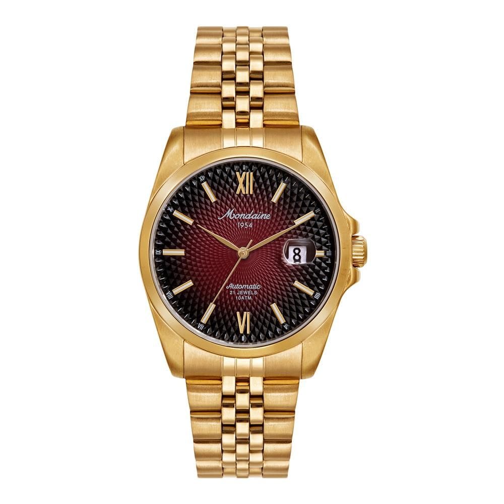 Relogio Mondaine Masculino Ref: 32993gpmvda2 1954 Automático Dourado