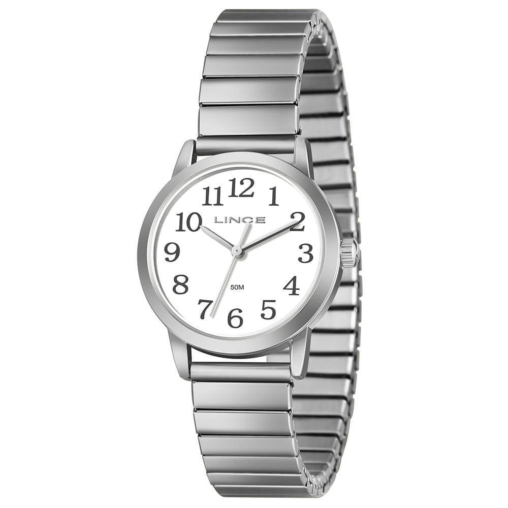 Relógio Lince Feminino Ref: Lrmh266l32 B2sx Casual Mola Prateado