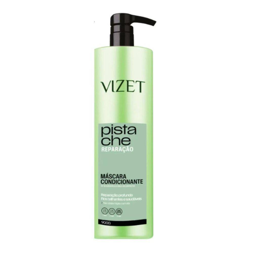 Máscara Condicionante Pistache Reparação Vizet 900Ml