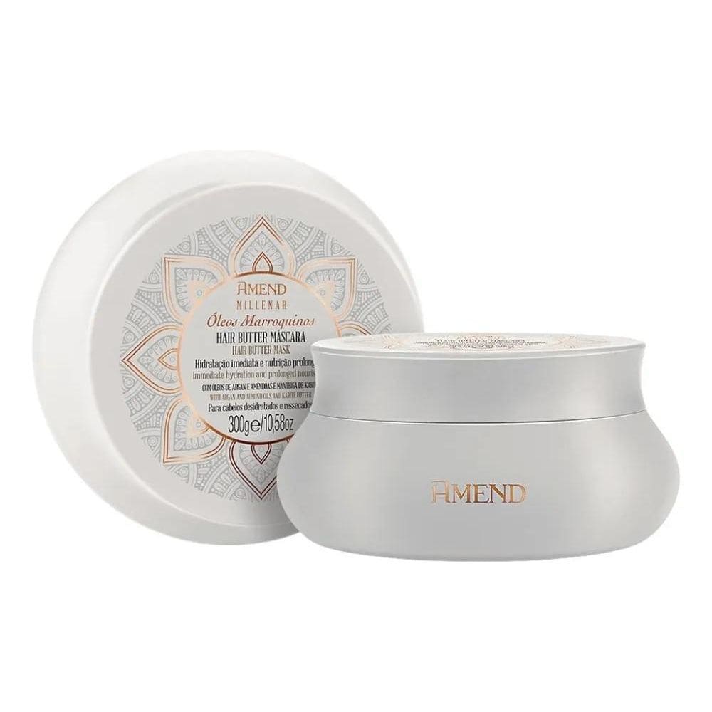 2X Hair Butter Máscara Amend Milenar Óleos Marroquinos 300G
