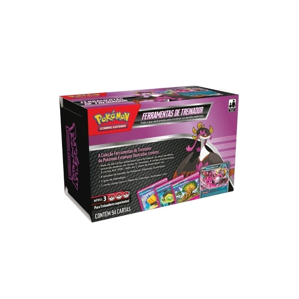Pokémon Ferramentas de Treinador Fezandipiti ex Jogo de Cartas Copag