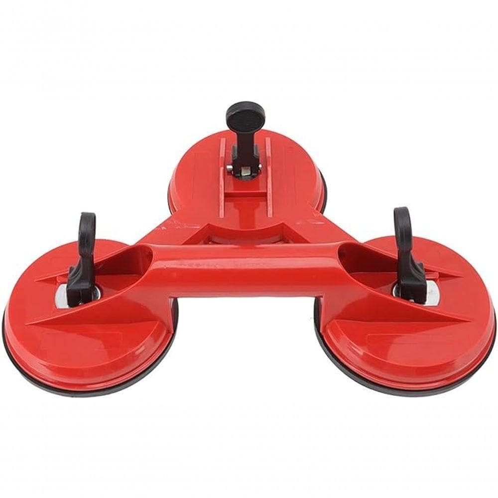 Ventosa Tripla Profissional 110mm Para Vidro Mármore Espelho