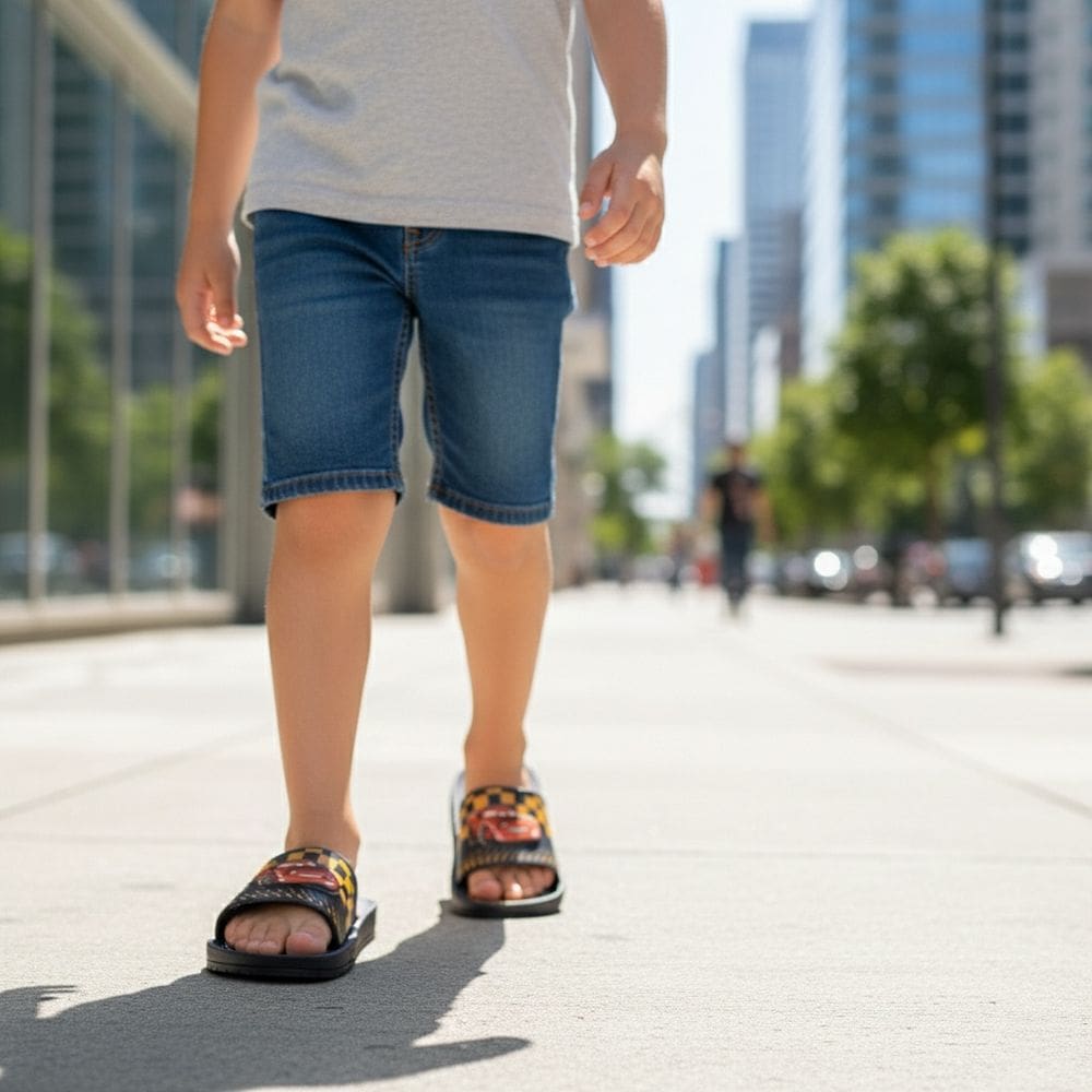 Chinelo Slide Carros Infantil Ipanema Menino