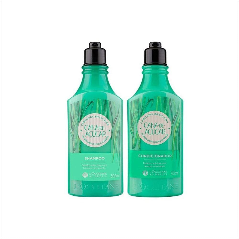 Kit L`Occitane Cana De Açucar Shampoo 300Ml+Condicionador