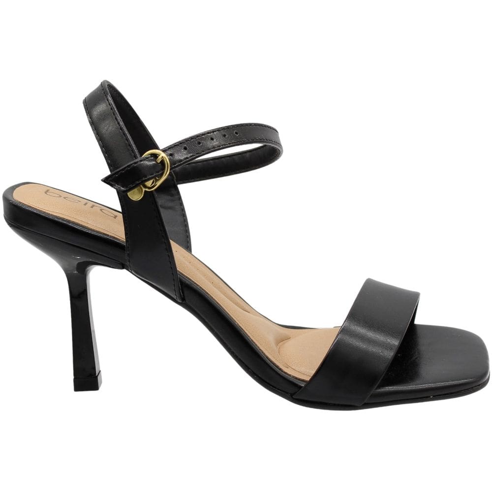 Sandália Salto Alto Beira Rio Napa Turim Madri Feminino