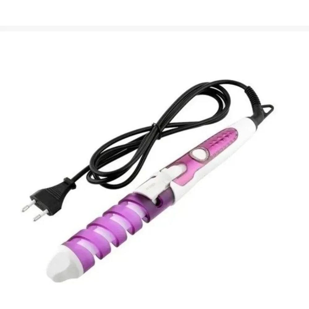 2X Cacheador Modelador De Cachos Espiral Bivolt Baby Pro