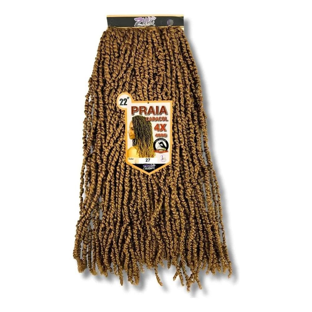 Cabelo Praia Caracol Twist Pré Looped Crochet 360Gr