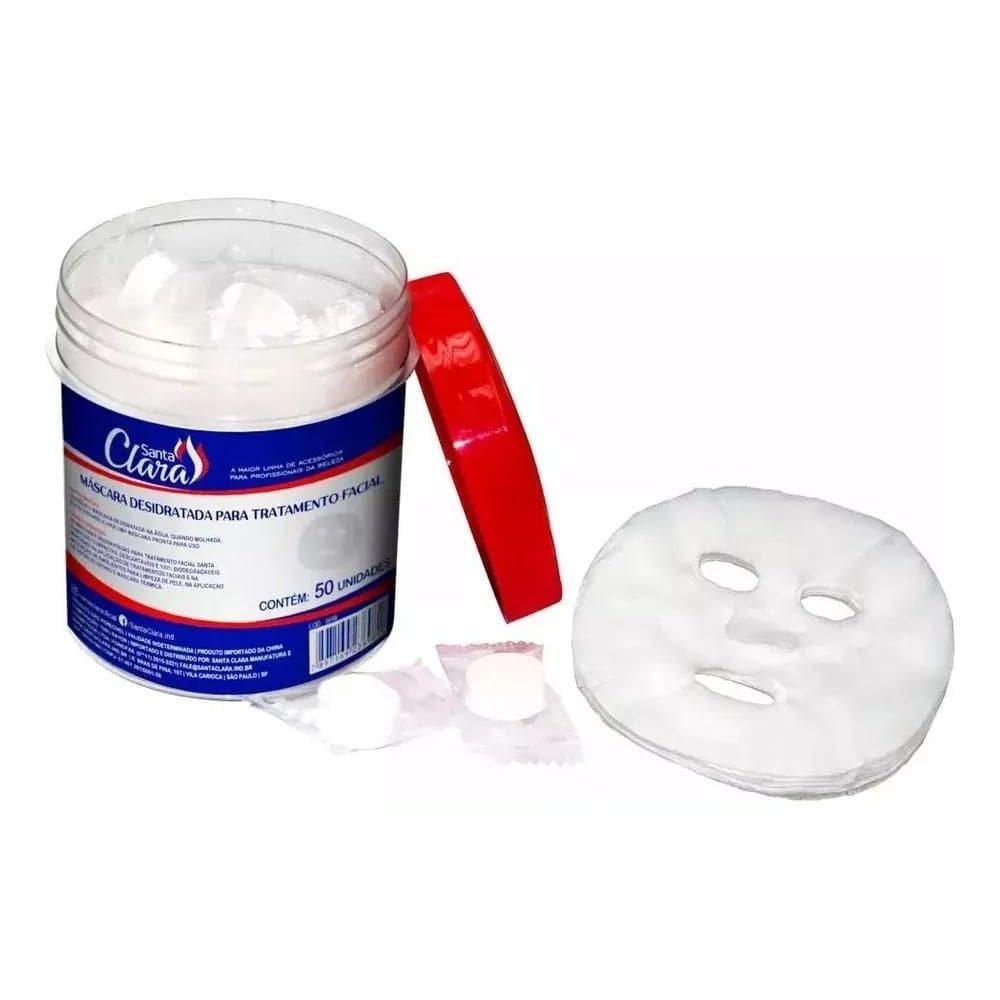 2X Máscara Desidratada Para Tratamento Facial - 50 Unidades