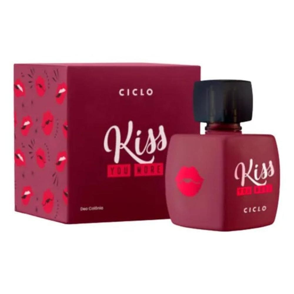 2X Perfume Ciclo Kiss Me Aroma Fresco Edição Caixa Super Fix