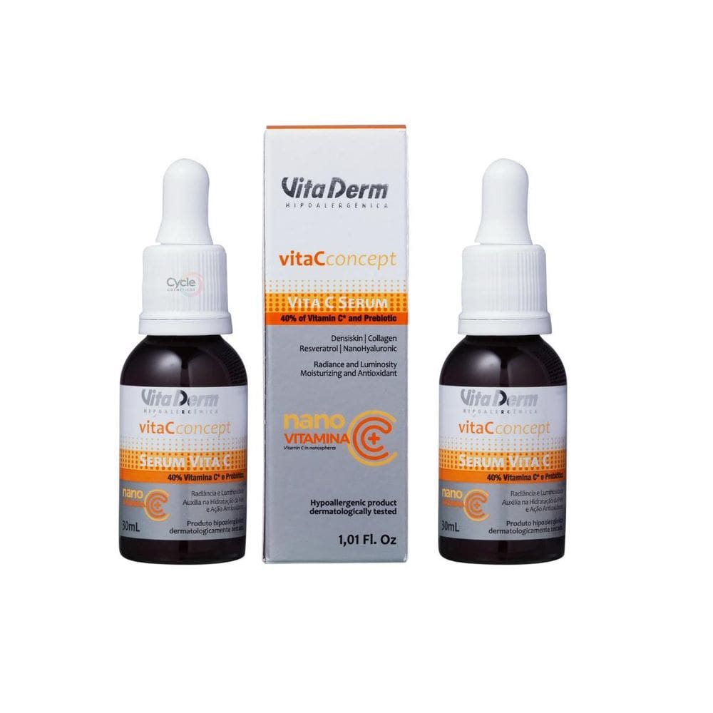 2 Unidades Vita Derm Vita C Concept - Sérum 30Ml