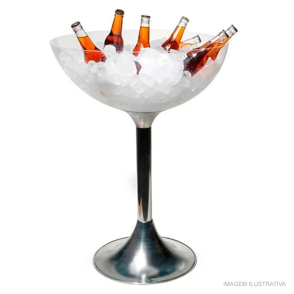 Champanheira Jhamba Grande em Taça com Pé 33 Litros