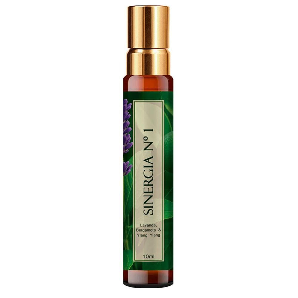 Perfume Sinergia 1 - Lavanda, Bergamota, Ylang-Ylang 10Ml