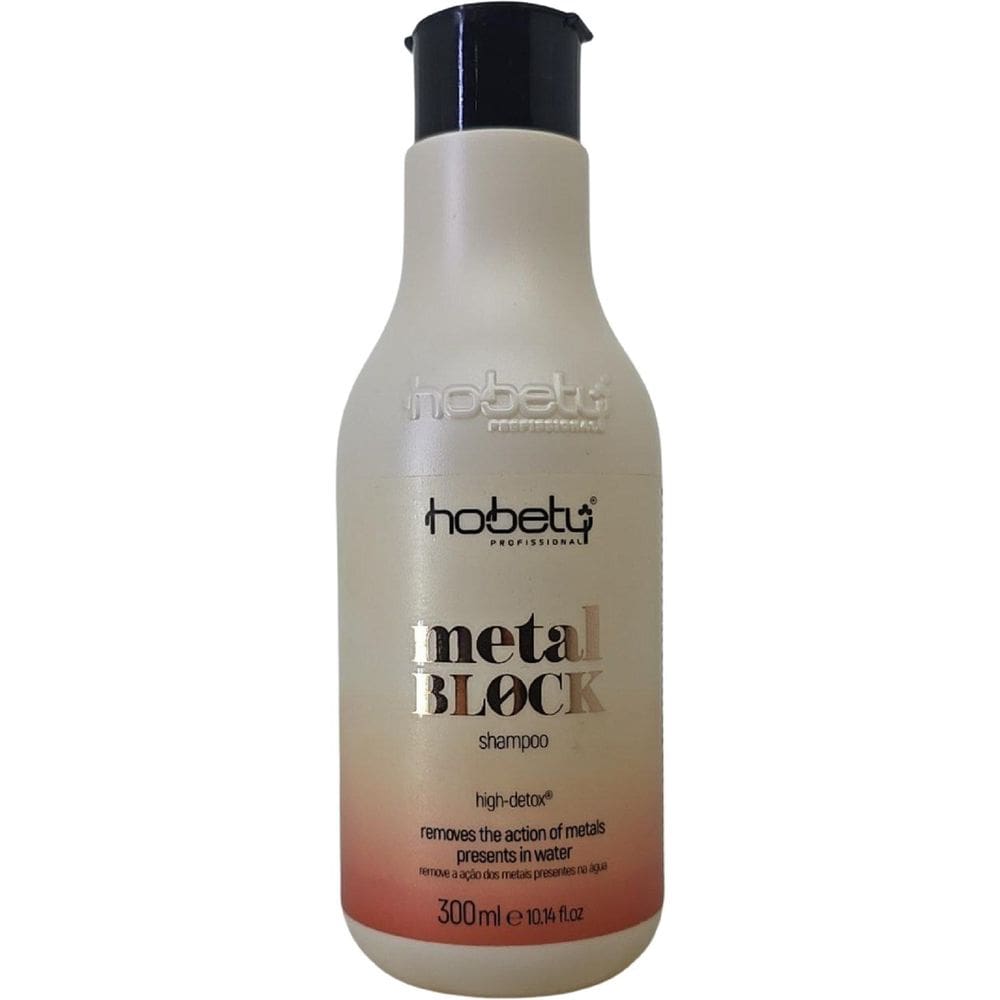 Shampoo Pré-Coloração Metal Block 300Ml Hobety