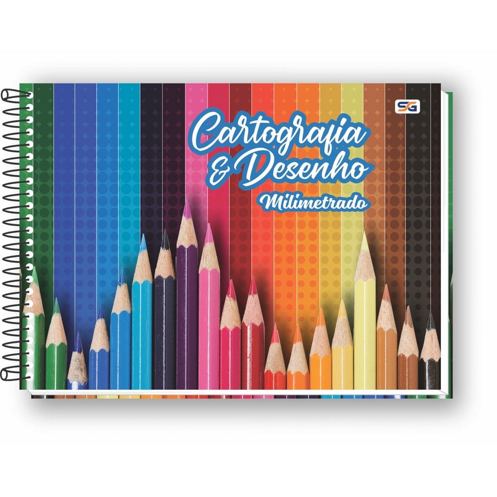 Pacote Caderno Cartografia 5 und Capa Dura Espiral  Sidgraph