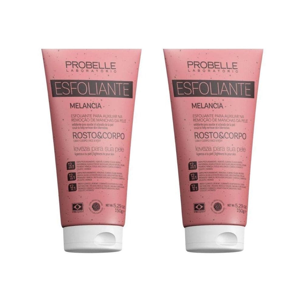 Esfoliante Probelle 150G Melancia - Kit Com 2Un