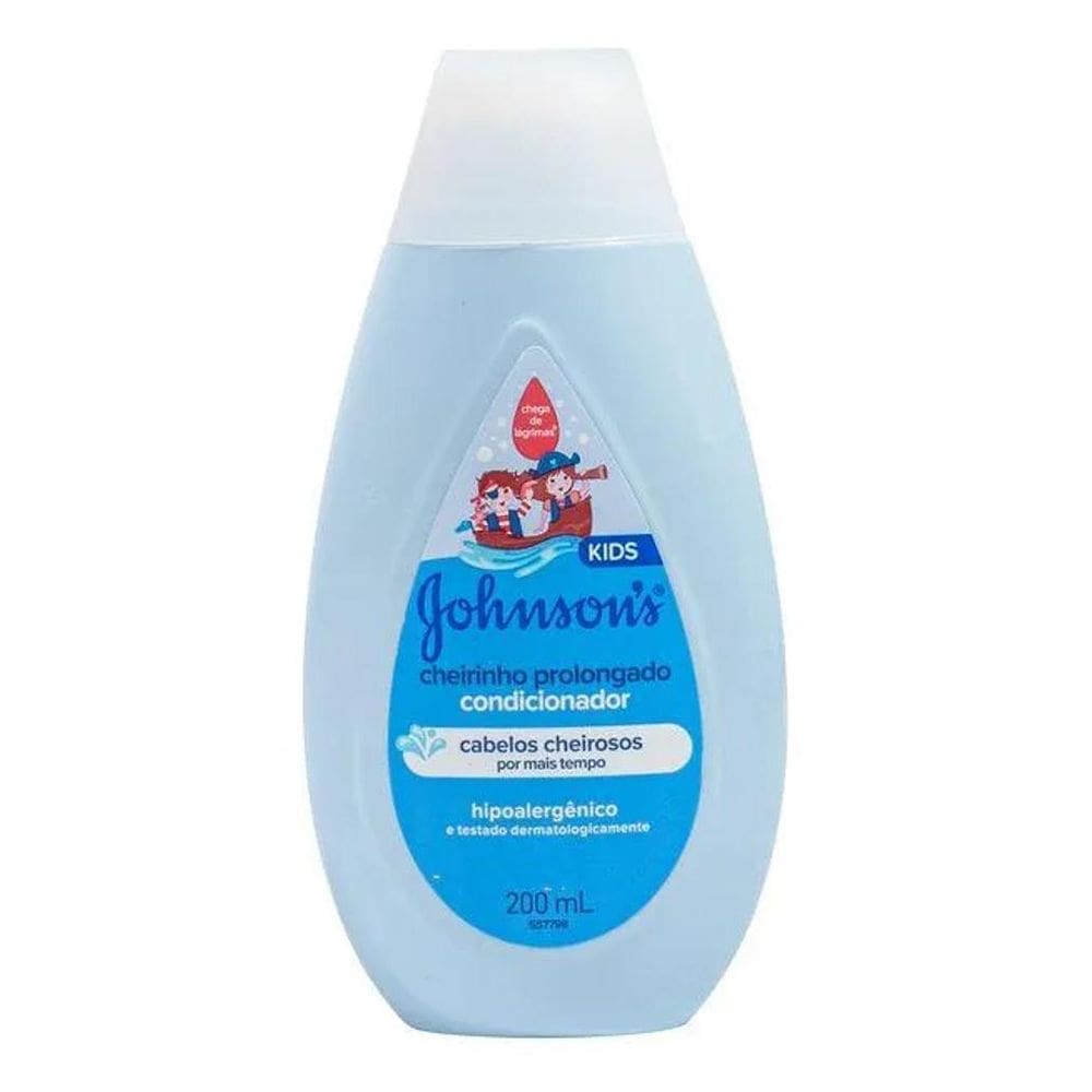 5X Condicionador Cheirinho Prolongado Johnsons Baby 200Ml