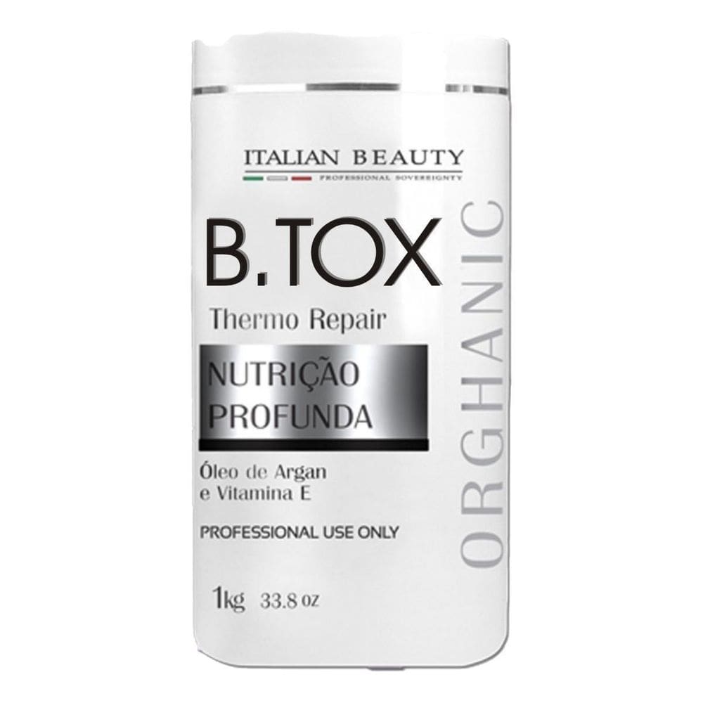 Btox Escova Alisamento Italian Beauty Terapia Capilar 1000Ml