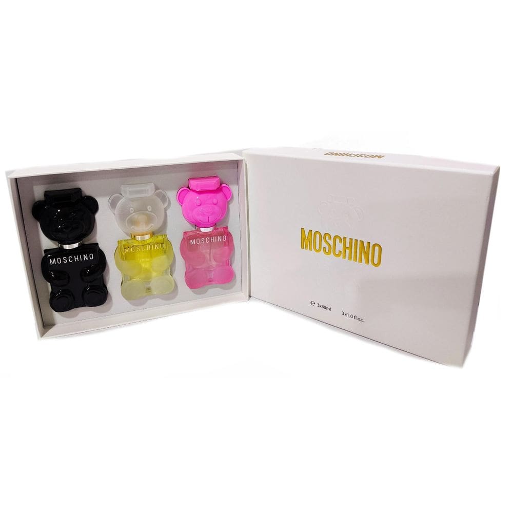 Kit Presente Miniaturas Perfumes Colecionável Moschino 30 Ml