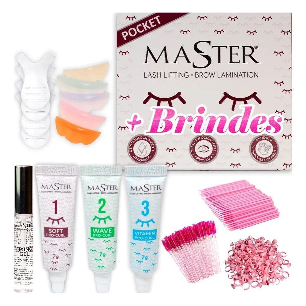 Kit Permanente Master Lash Lifting De Cílios Anvisa