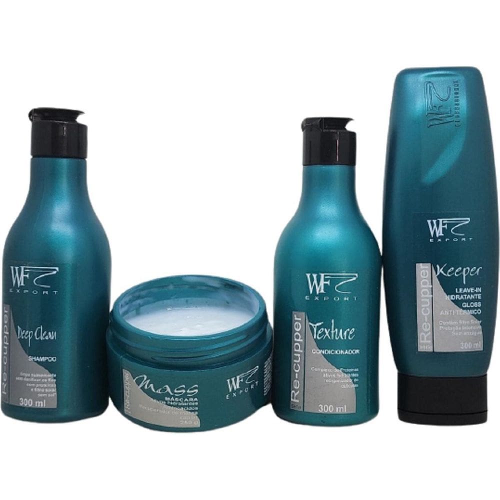 Kit Hidratante Capilar 4 Produtos 1150Ml Recupper Wf