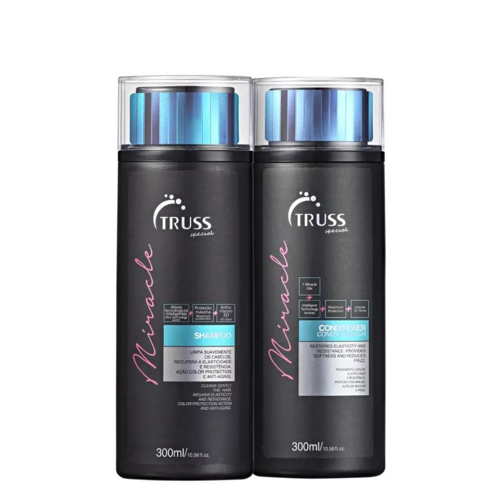 Combo Truss Miracle Shampoo 300Ml + Condicionador 300Ml
