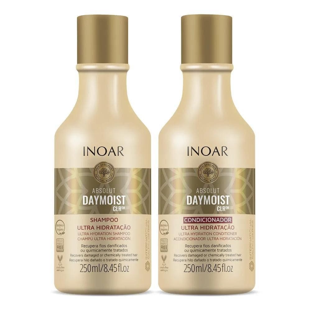 10X Inoar Tratamento Reconstrução Shampoo Hidratação E Cond