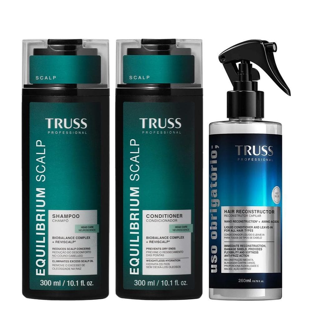 Truss Equilibrium Shampoo Condicionador UsoObrigatório 260ml