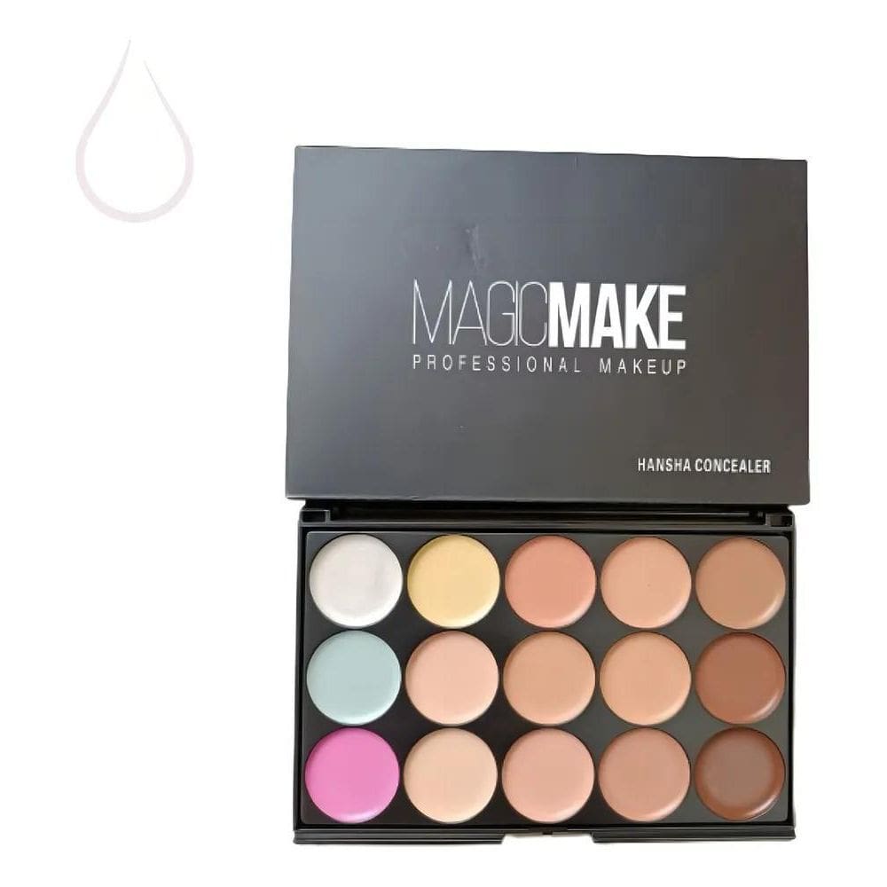 10X Corretivo Facial Cremoso Magic Make Corretivo Para Pele