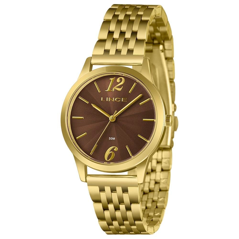 Relógio Lince Feminino Ref: Lrgm035l36 N2kx Casual Dourado