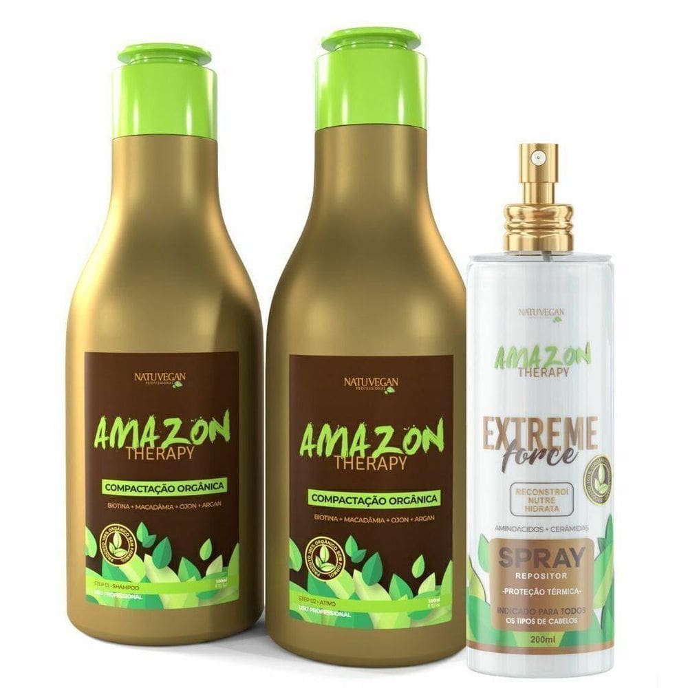 Kit Progressiva Orgânica + Protetor Térmico