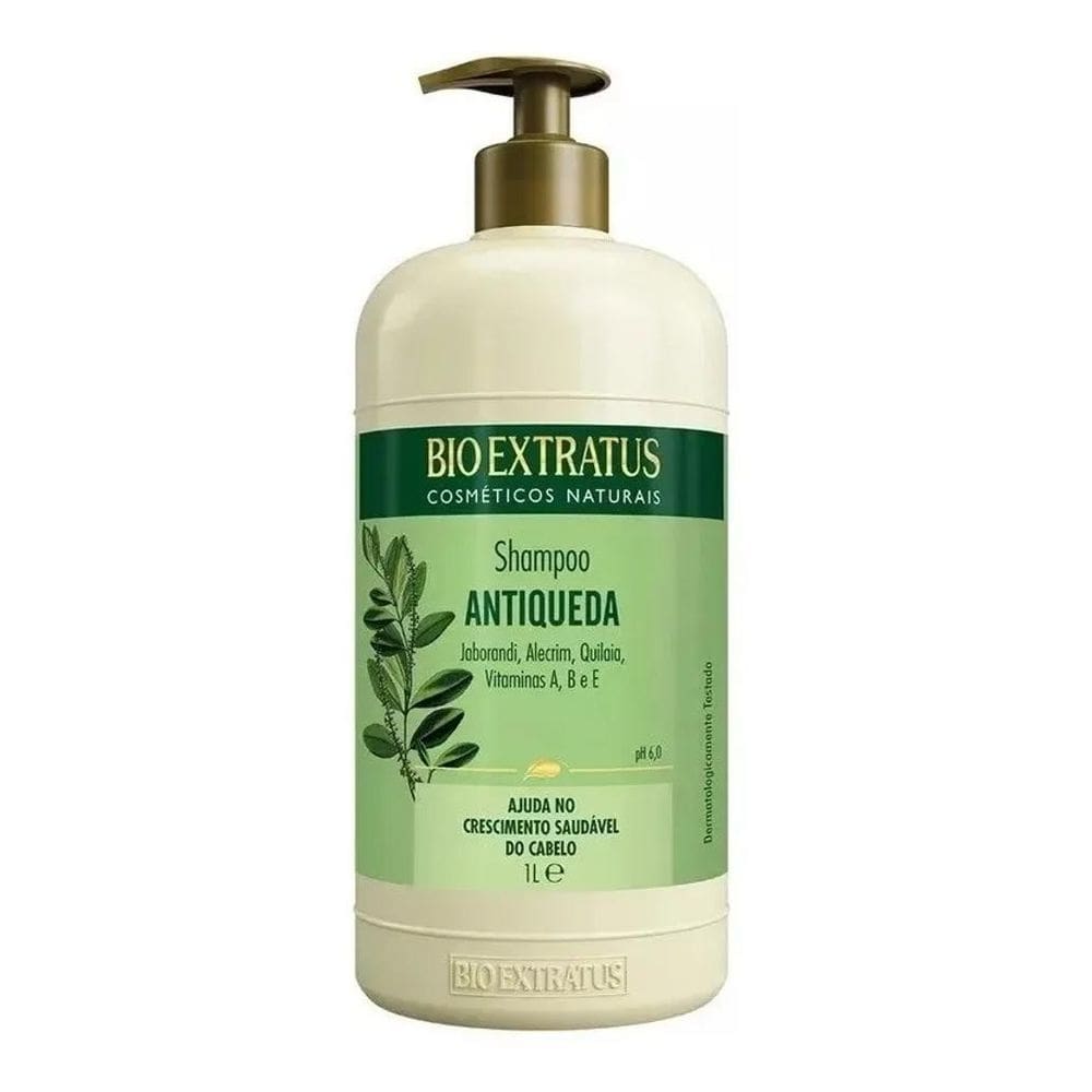 2X Shampoo Bio Extratus Jaborandi Antiqueda Restaurador 1 Li