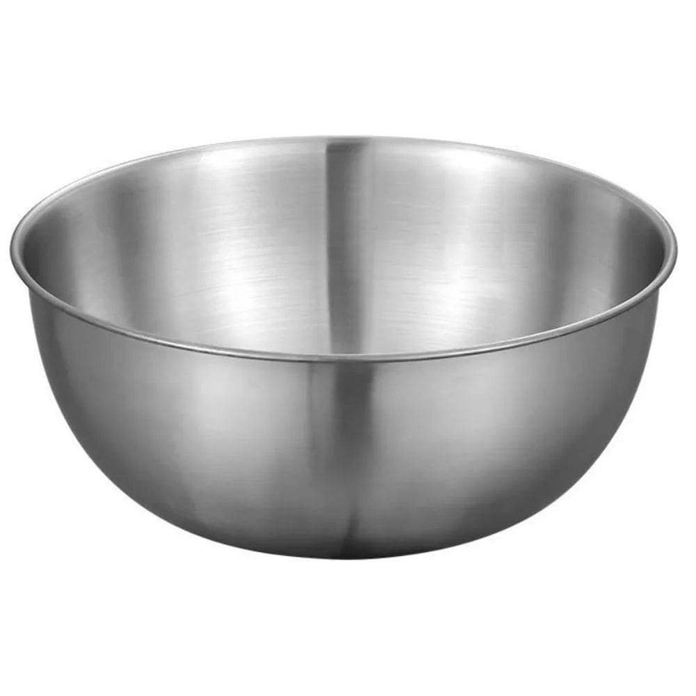 Tigela Inox Bowl Bacia Cumbuca Preparo Receita Salada Fruta Multiuso Resistente Duravel Residencial Comercial