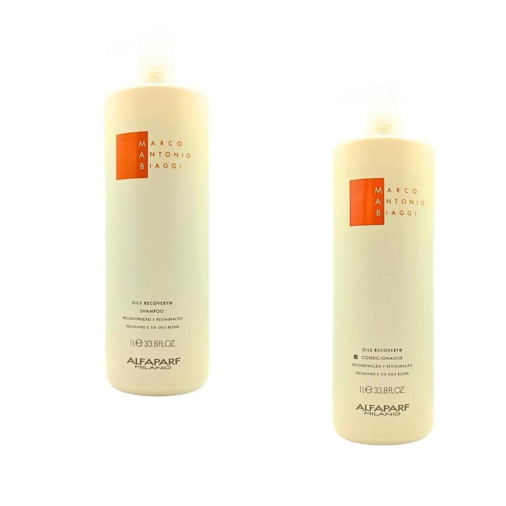 Shampoo E Condicionador Mab Oils Recovery 1000Ml