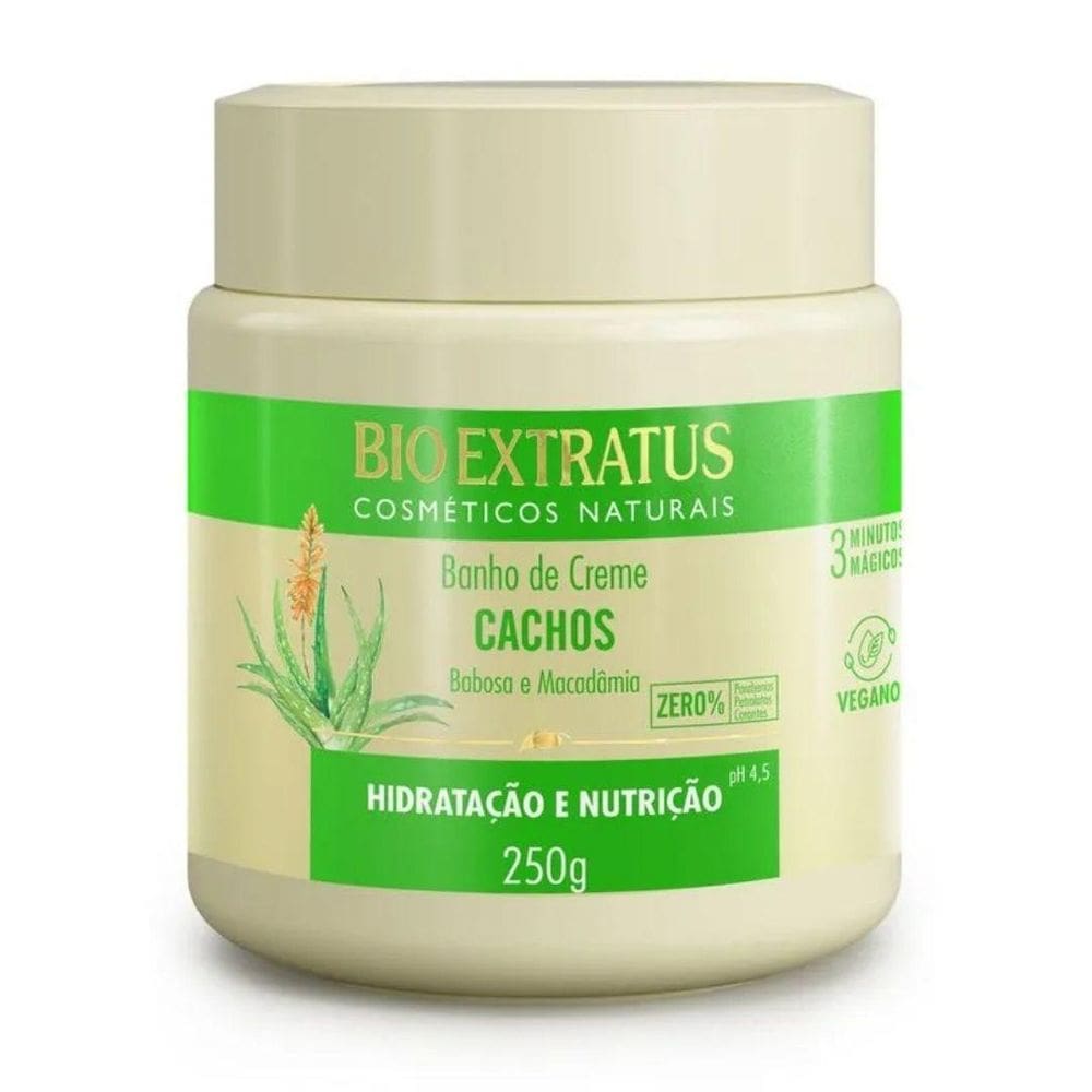 Banho De Creme Bio Extratus Cachos 250G