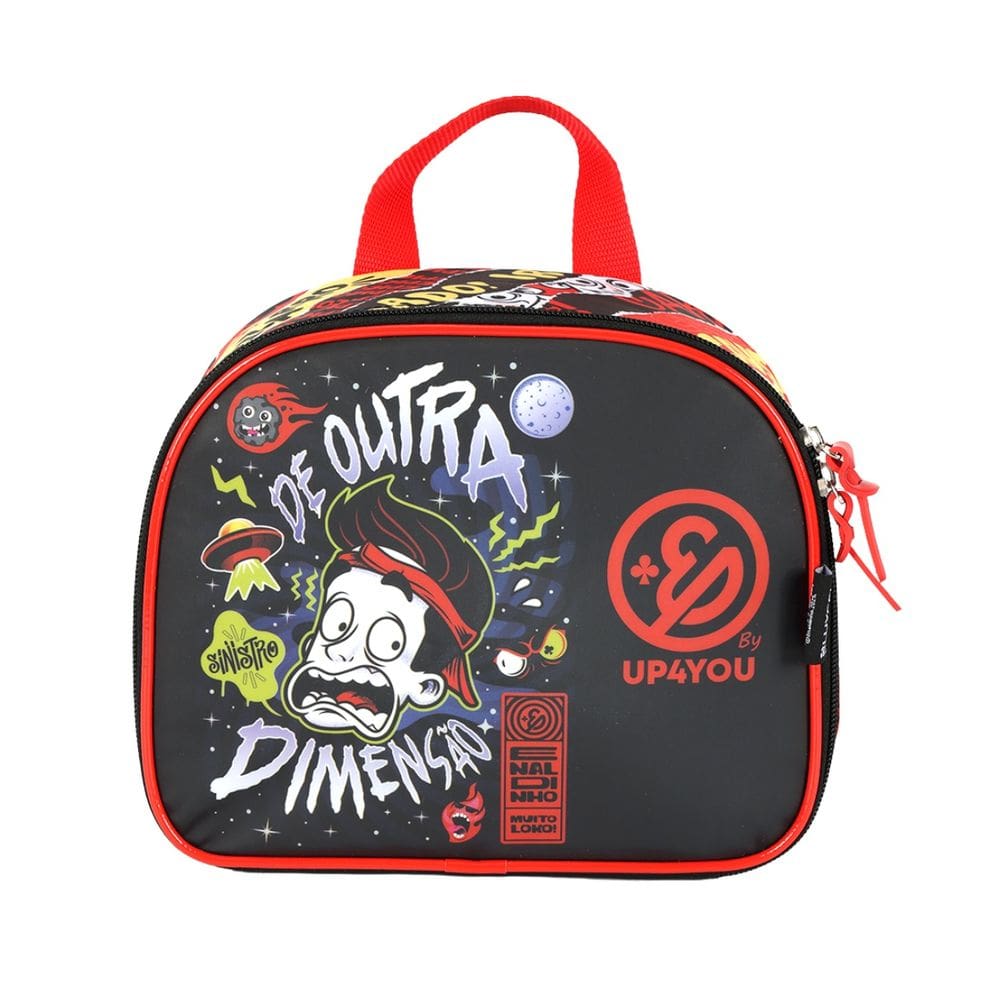Lancheira Infantil Escolar Térmica Enaldinho Outra Dimensão