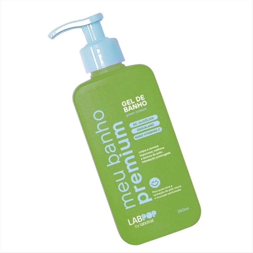 Labotrat Meu Banho Premium Green Breeze Gel De Banho 240Ml