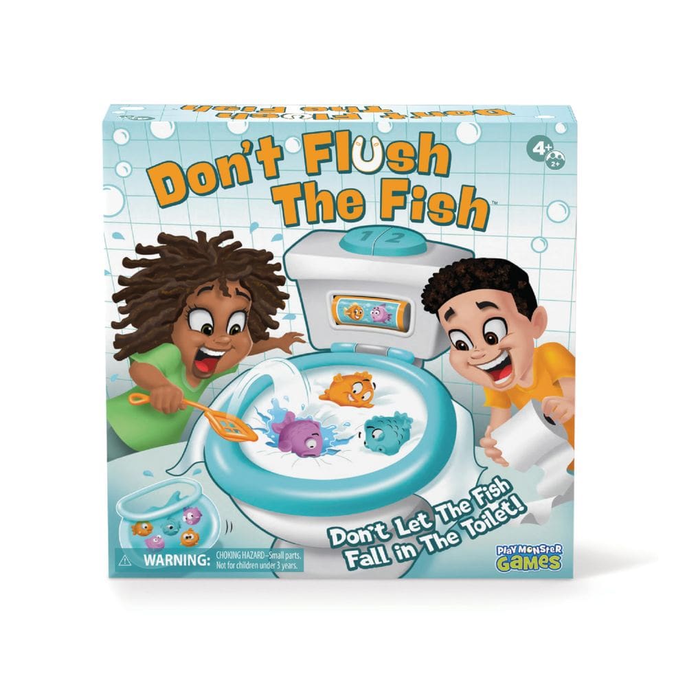 Jogo de tabuleiro PlayMonster Don`t Flush The Fish Family 4+ Years