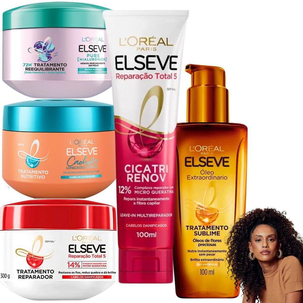 Cronograma Elseve Cicatri Renov Óleo Extraordinário Nutrição